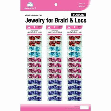 Brittny Jewelry Braids  Locs Asst