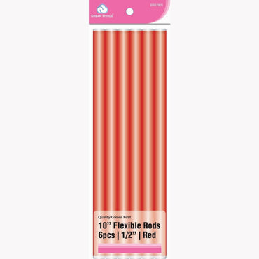 Brittny Rod Flex 10 Red 6Ct - 0.5