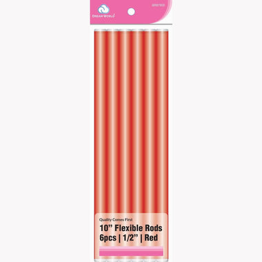 Brittny Rod Flex 10 Red 6Ct - 0.5
