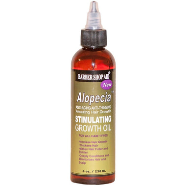 Barber Shop Aid Alopecia Stimulating Growth Oil 4Oz