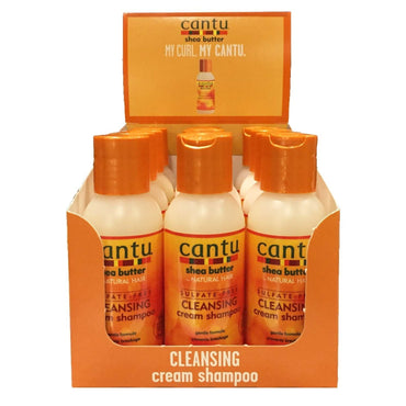 Cantu Shea Butter Natural Hair Shampoo 12 Piece Display (2 oz.)