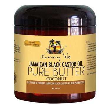 Sunny Isle Jamaican Black Castor Oil Pure Butter With Coconut