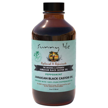 Sunny Isle Jamaican Black Castor Oi With Peppermint