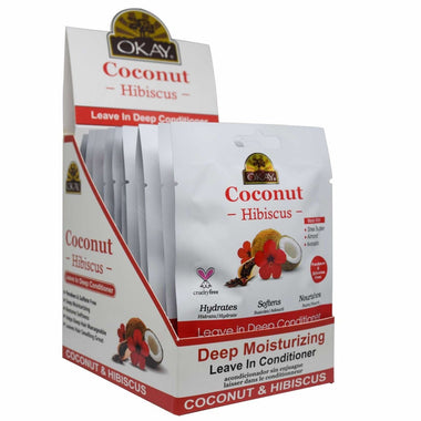 Okay Coconut  Hibiscus Leave In Conditioner
