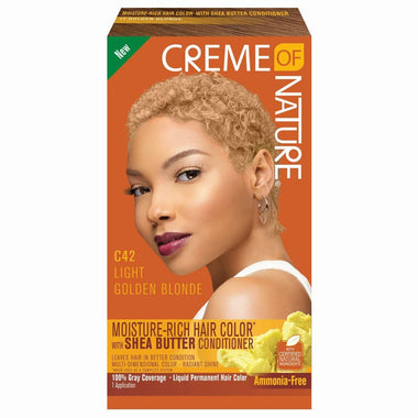 Creme Of Nature Liquid Hair Color C42 Light Golden Blonde
