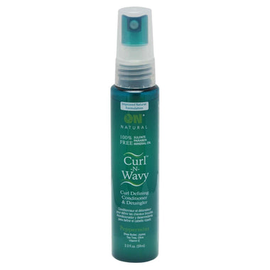 On Natural Curl-N-Wavy Peppermint Detangler